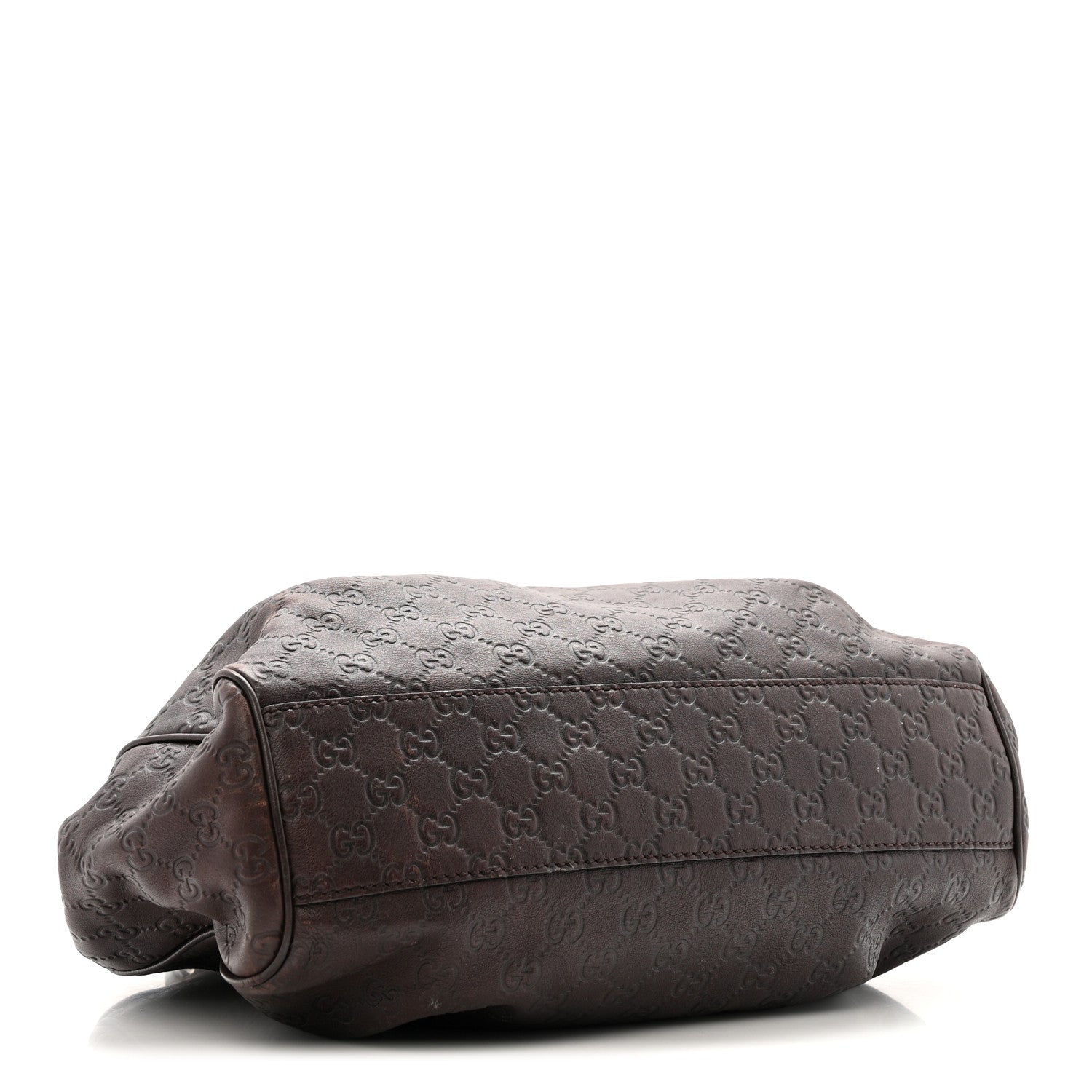 Guccissima Medium Sukey Tote Chocolate