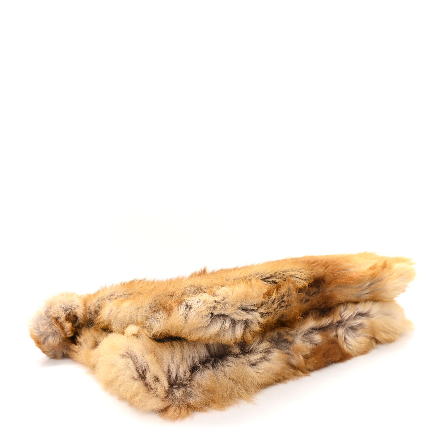 Shearling Suede Large Soft Peekaboo Beige