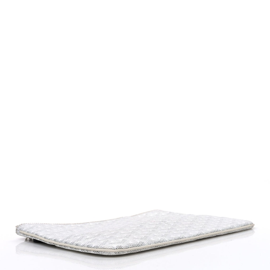 Goyardine Senat Pochette MM White