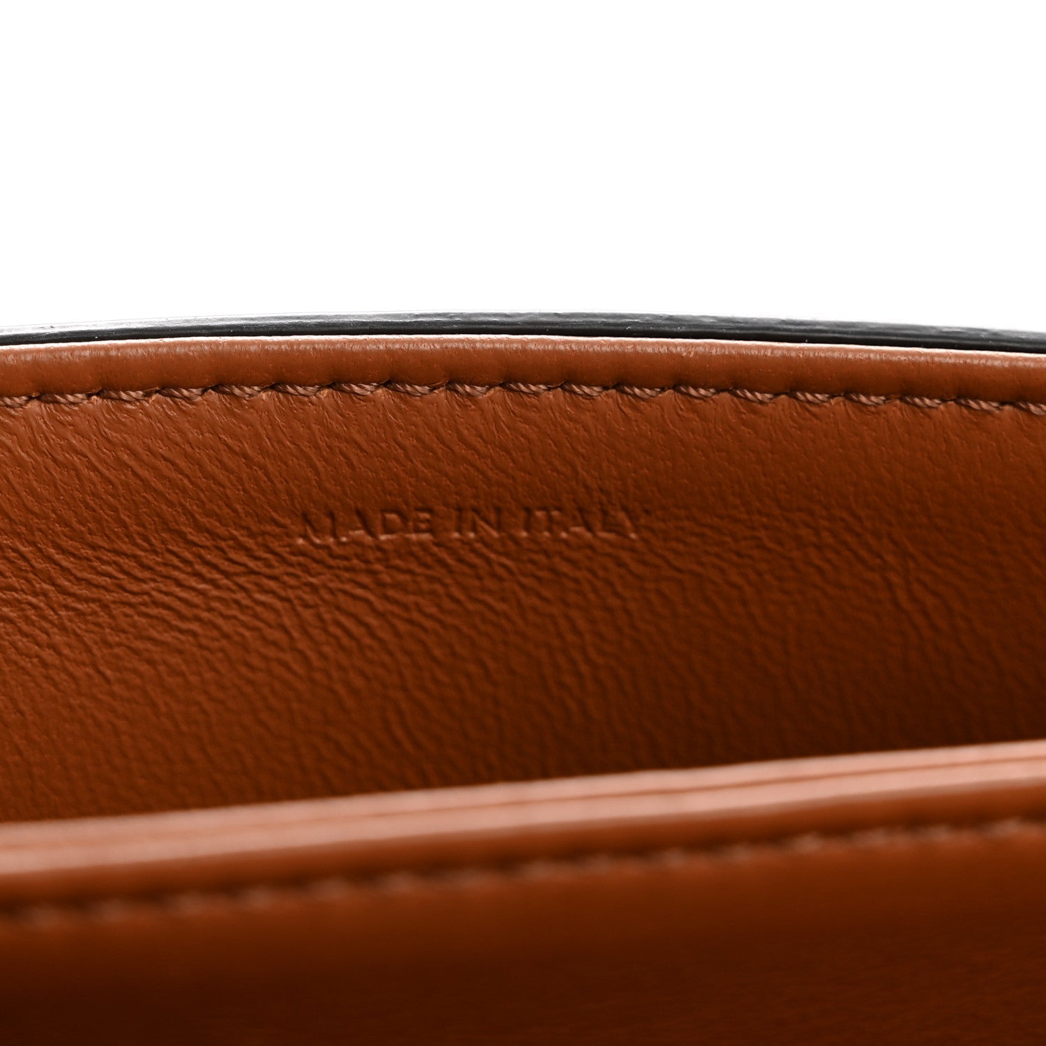 Calfskin Triomphe Canvas Teen Triomphe Bag Tan