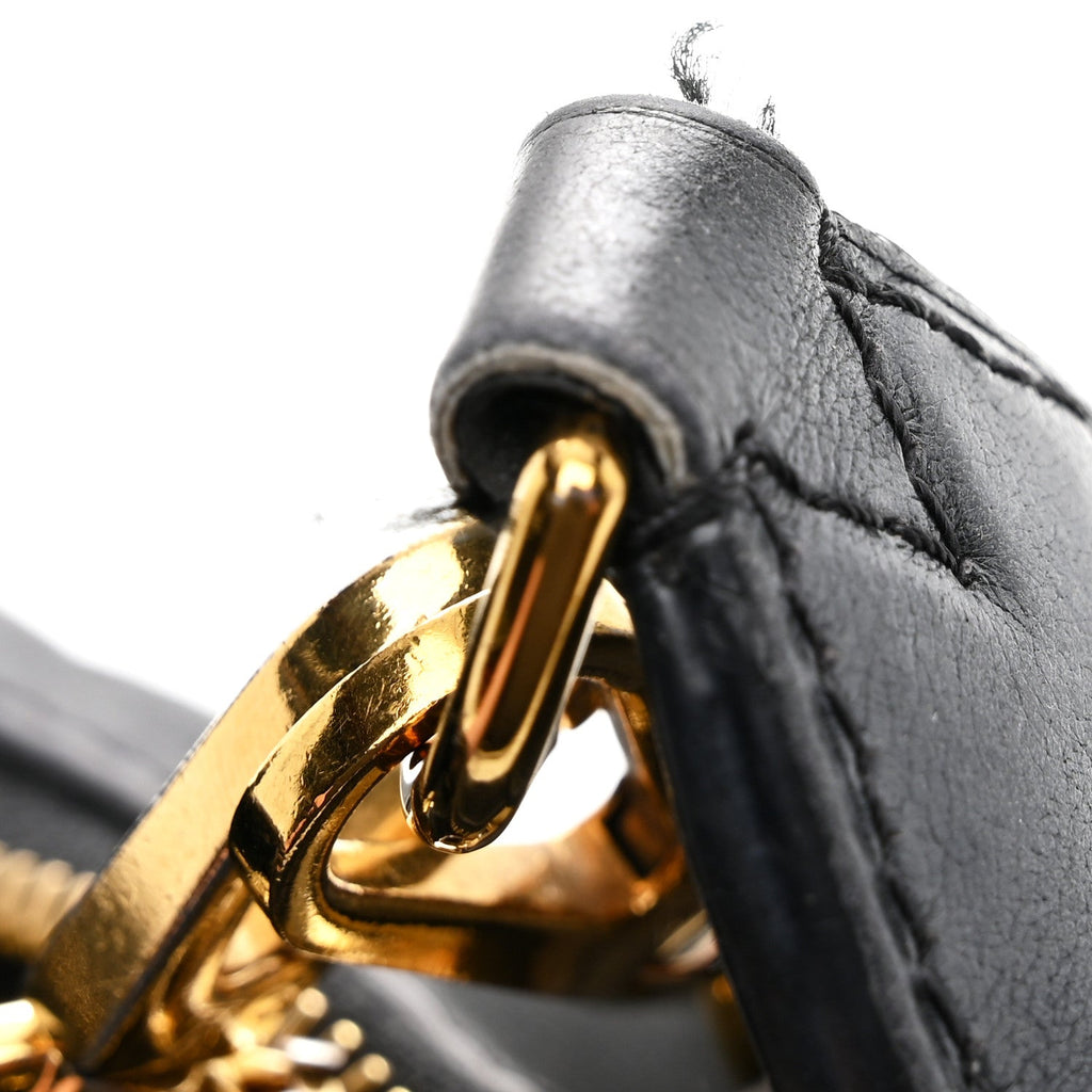 Calfskin Bubblegram Over The Moon Black