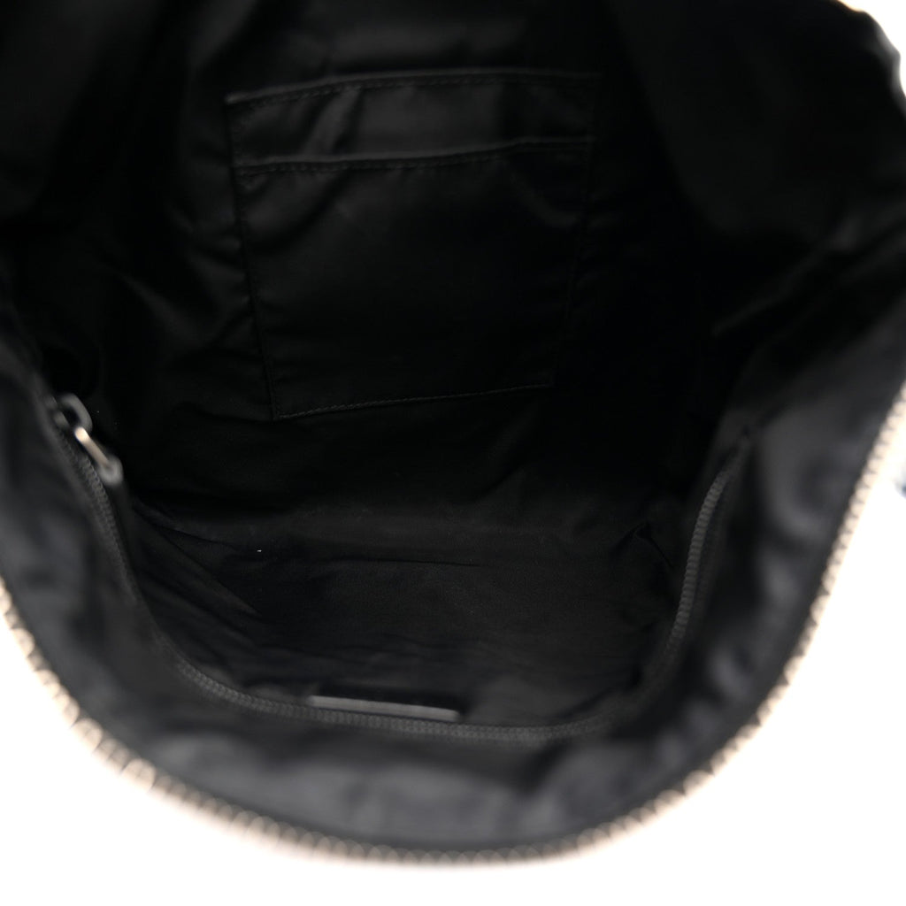 Techno Canvas Web Messenger Bag Black