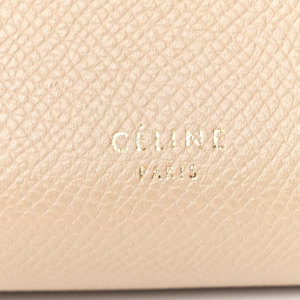 Grained Calfskin Nano Belt Bag Light Taupe