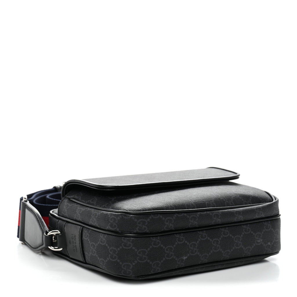 GG Supreme Monogram Small Crossbody Bag Black