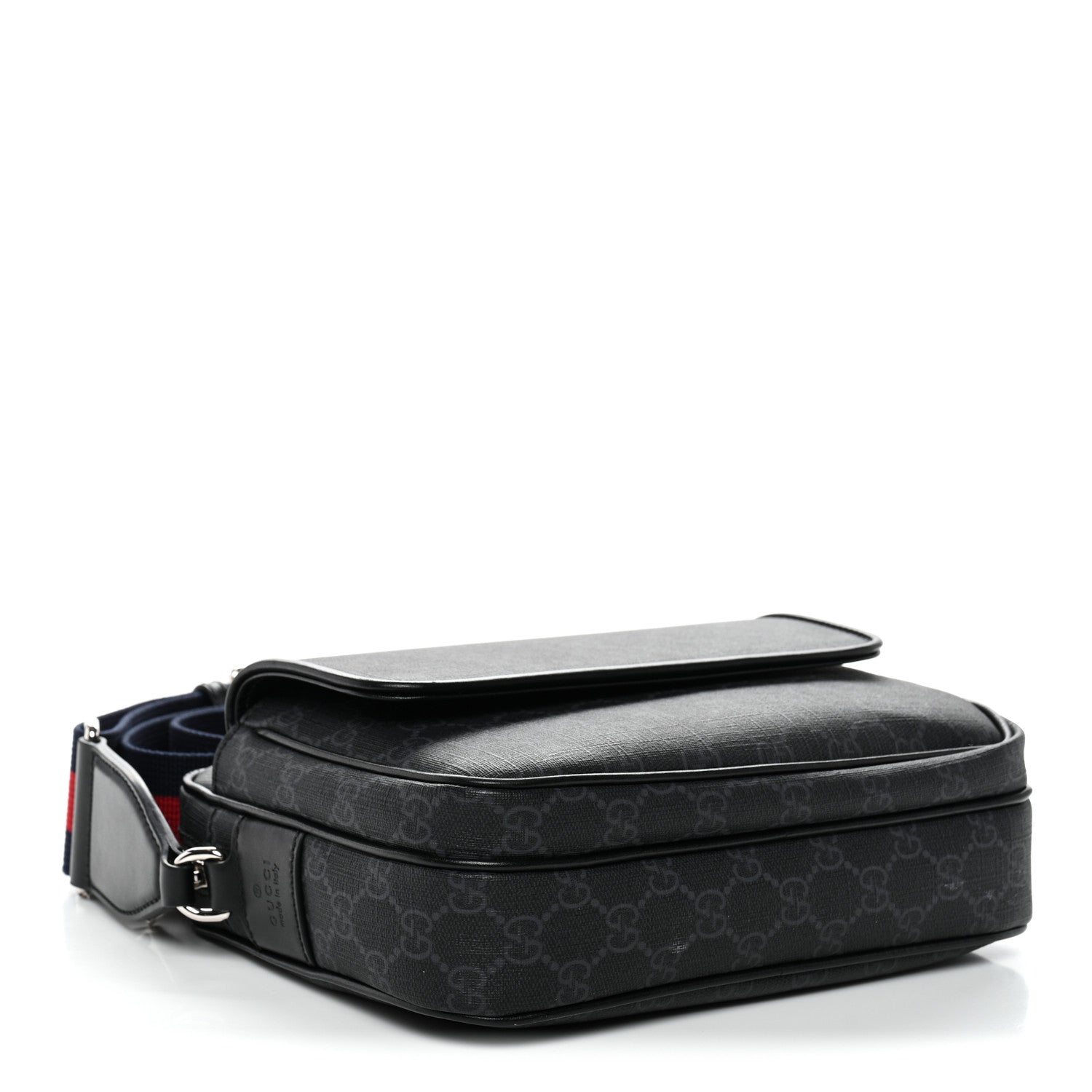 GG Supreme Monogram Small Crossbody Bag Black