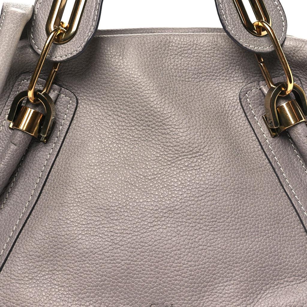 Calfskin Medium Paraty Cashmere Grey
