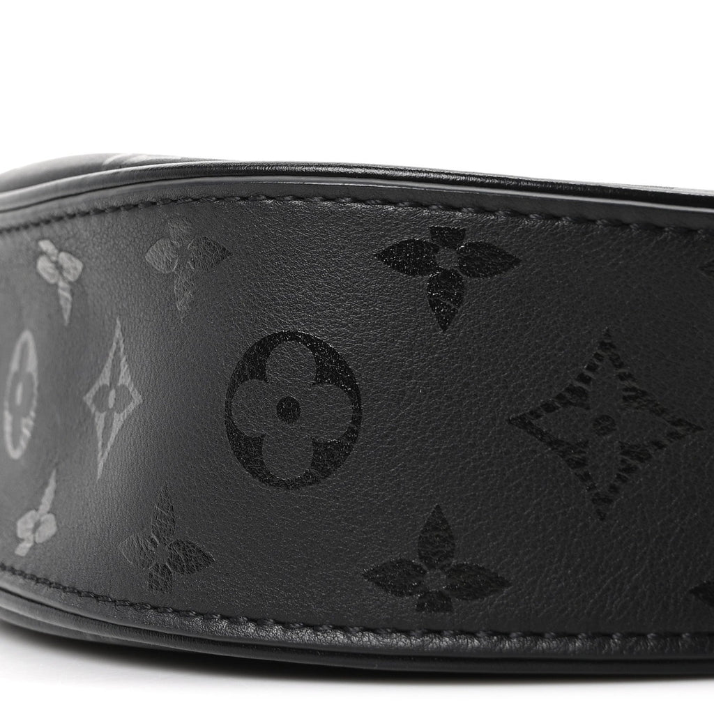 Calfskin Monogram Loop H27 Black