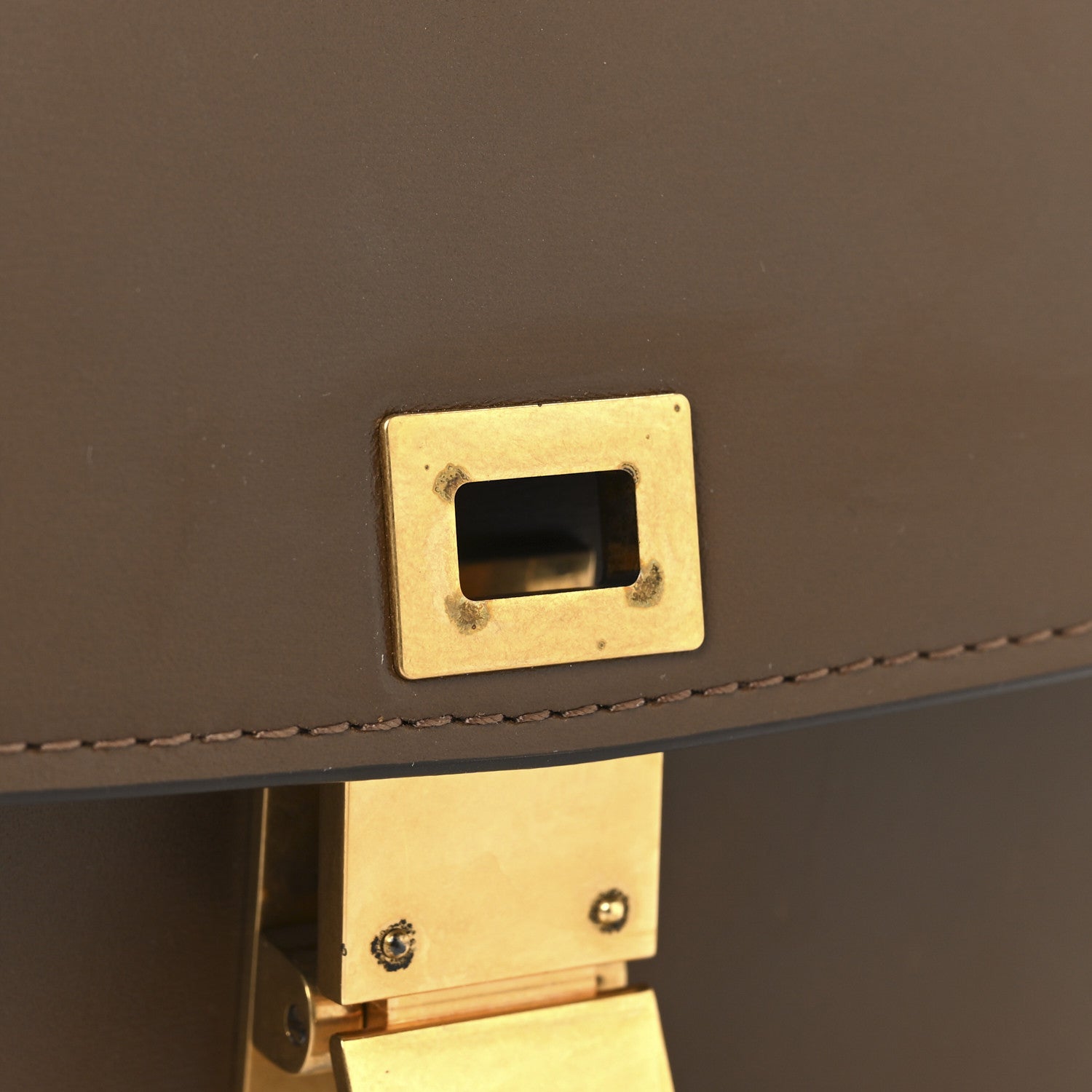 Box Calfskin Small Classic Box Flap Bag Camel