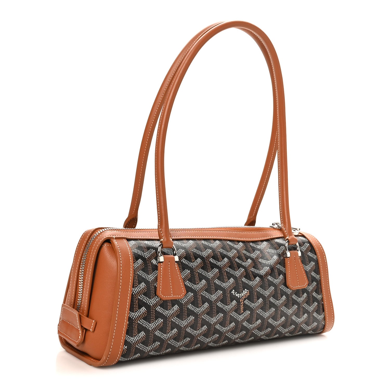 Goyardine Bonbonniere Bag Black Gold