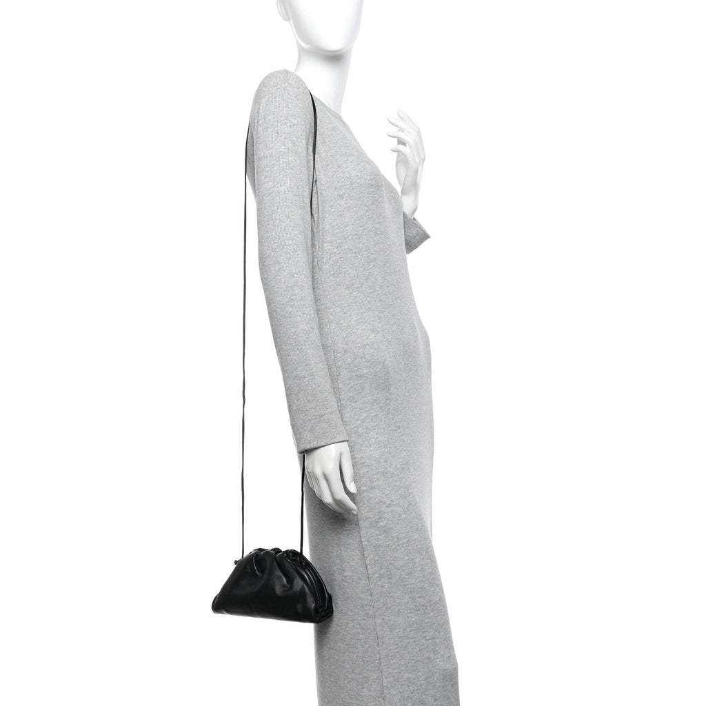 Butter Calfskin The Mini Pouch Black
