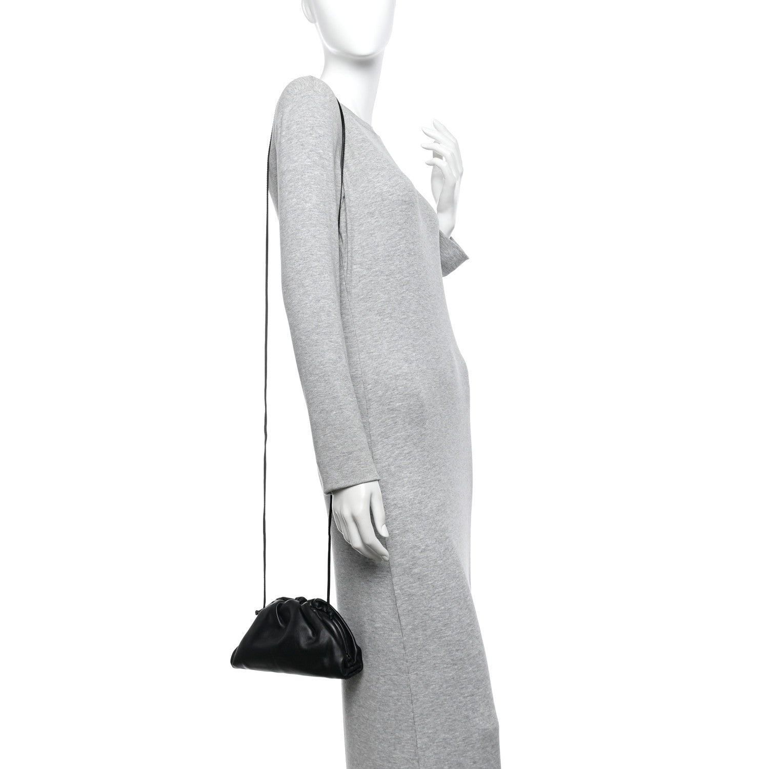Butter Calfskin The Mini Pouch Black