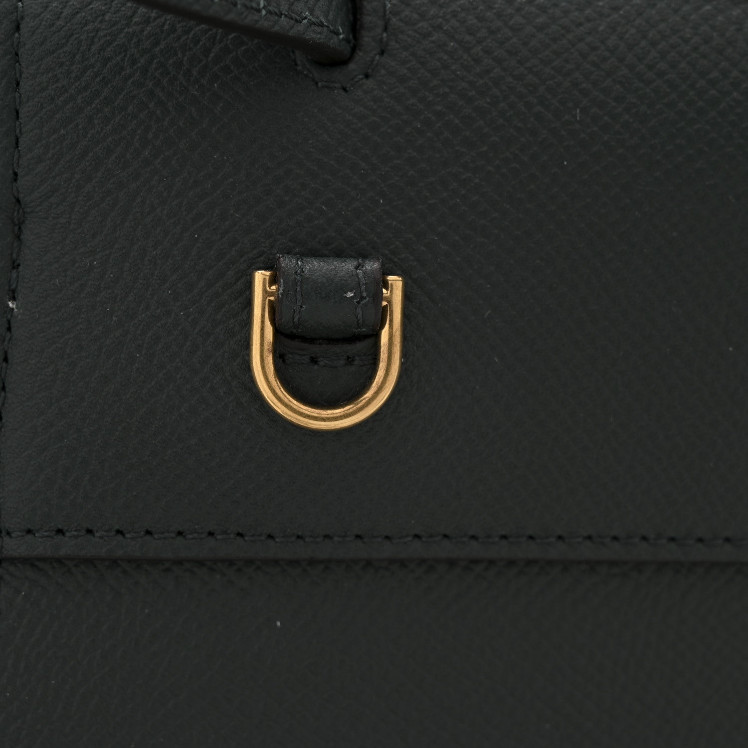 Grained Calfskin Nano Belt Bag Amazone