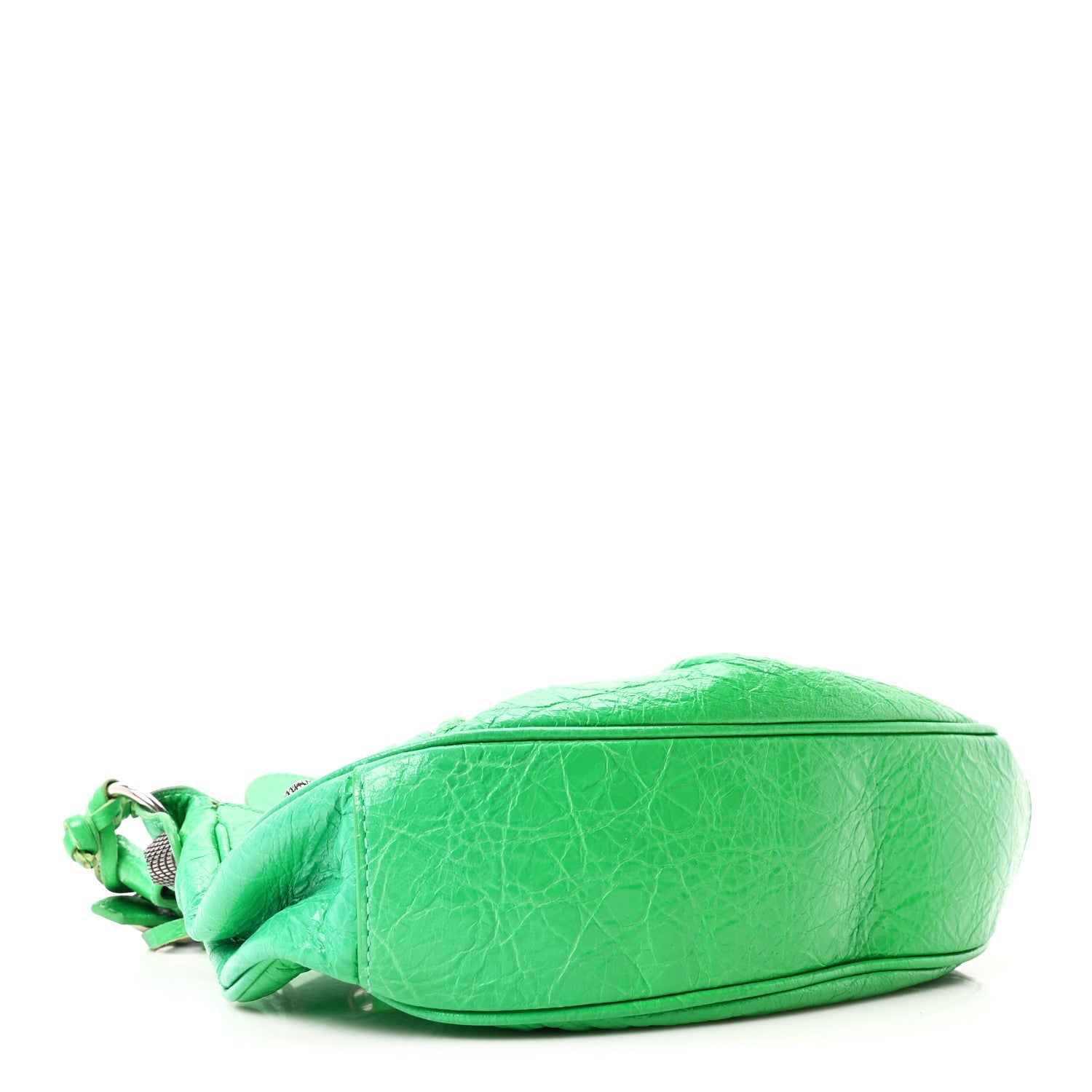 Agneau Arena Le Cagole Shoulder Bag XS Vivid Green