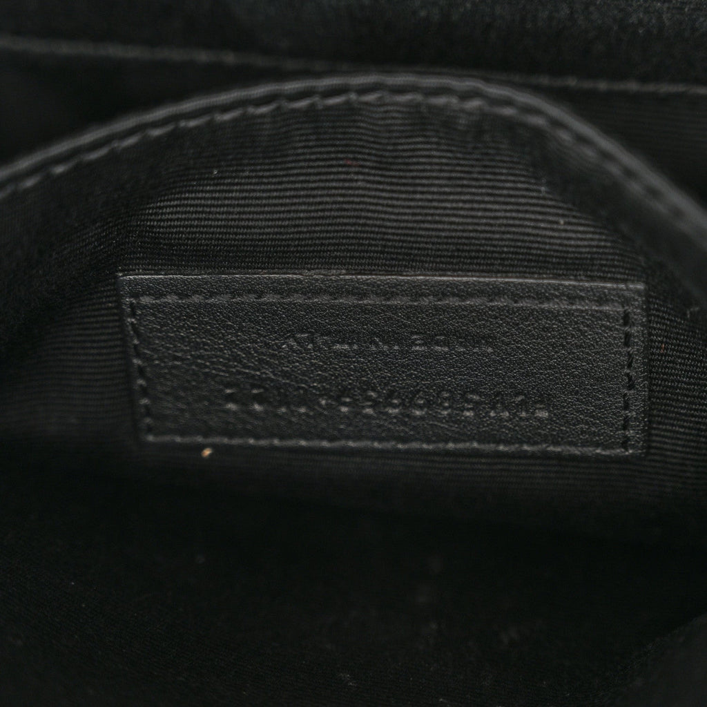 Grain De Poudre Monogram Belt Bag Black