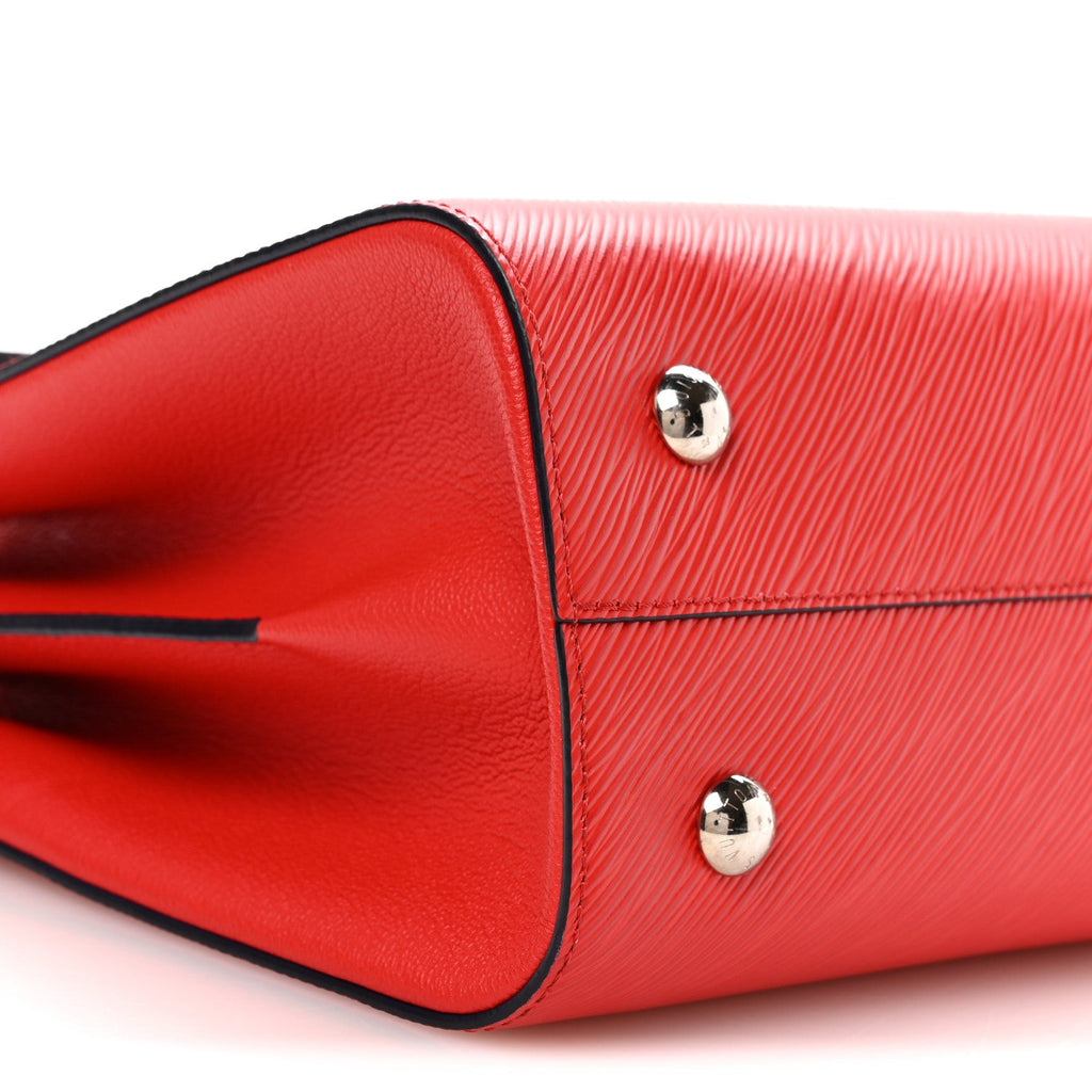 Epi Twist Tote Coquelicot