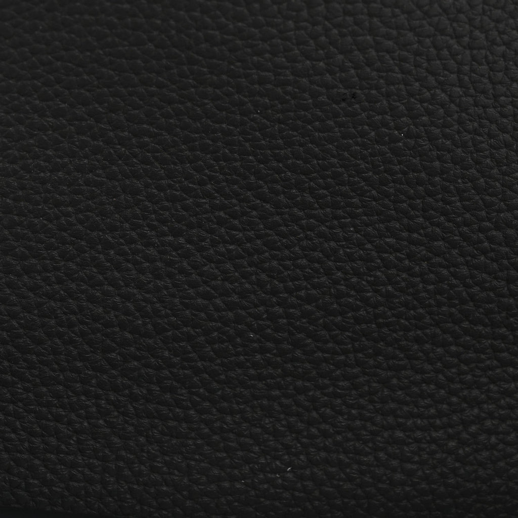 Grained Calfskin Large Puzzle Edge Bag Anthracite