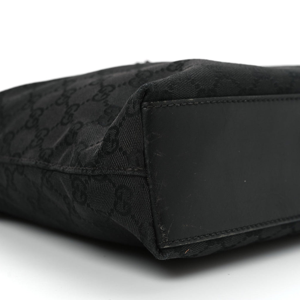 Monogram Piston Shoulder Bag Black