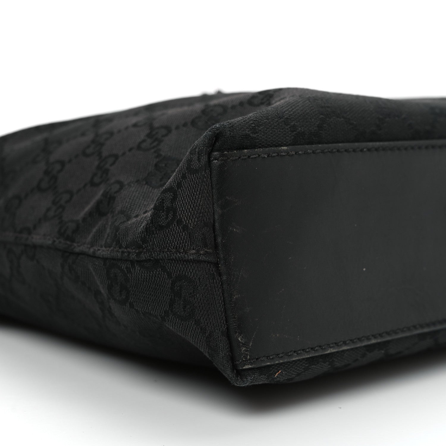 Monogram Piston Shoulder Bag Black