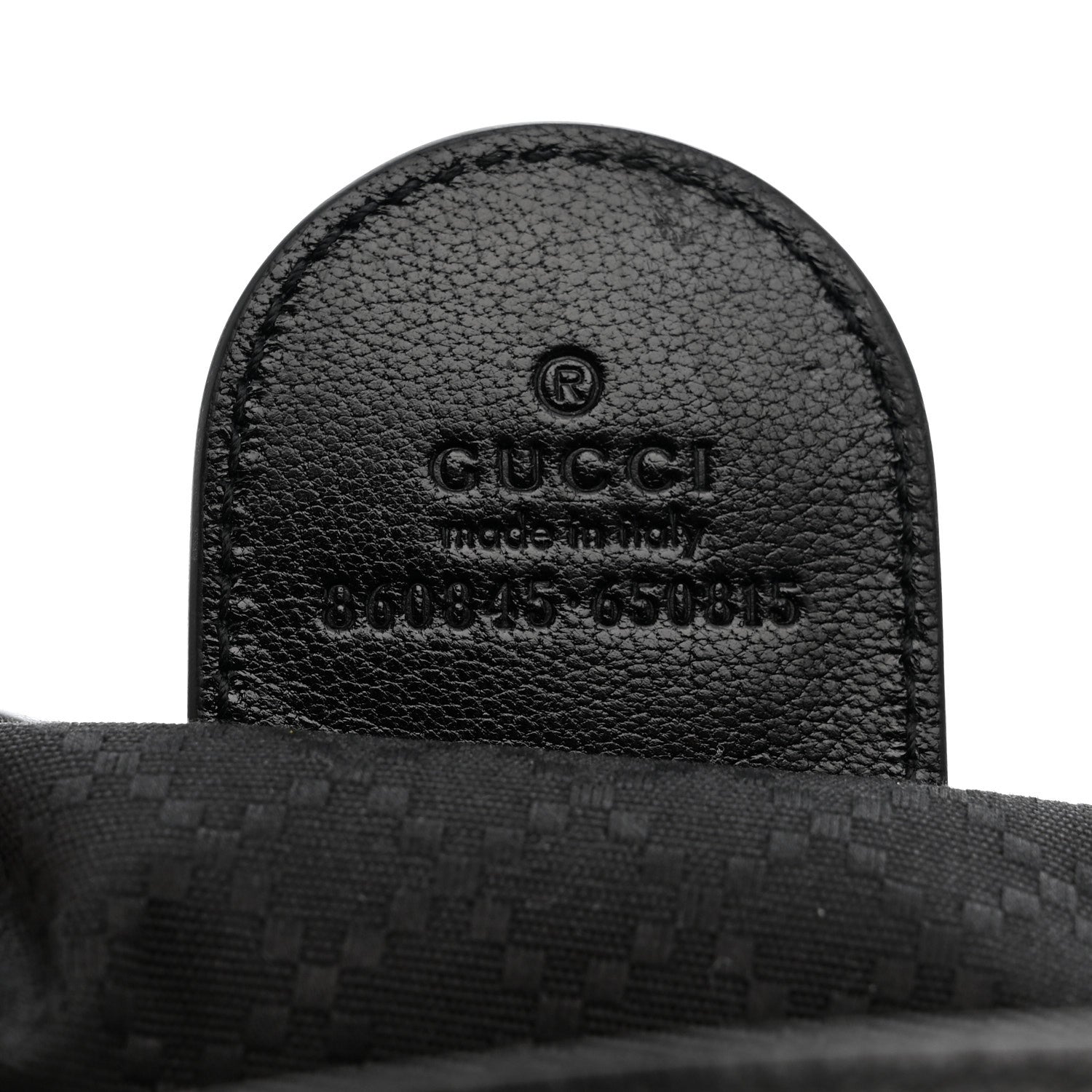 Denim GG Monogram Web Small Giglio Tote Black