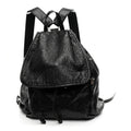 Agneau Giant 12 Silver Hardware S Traveler Backpack Black