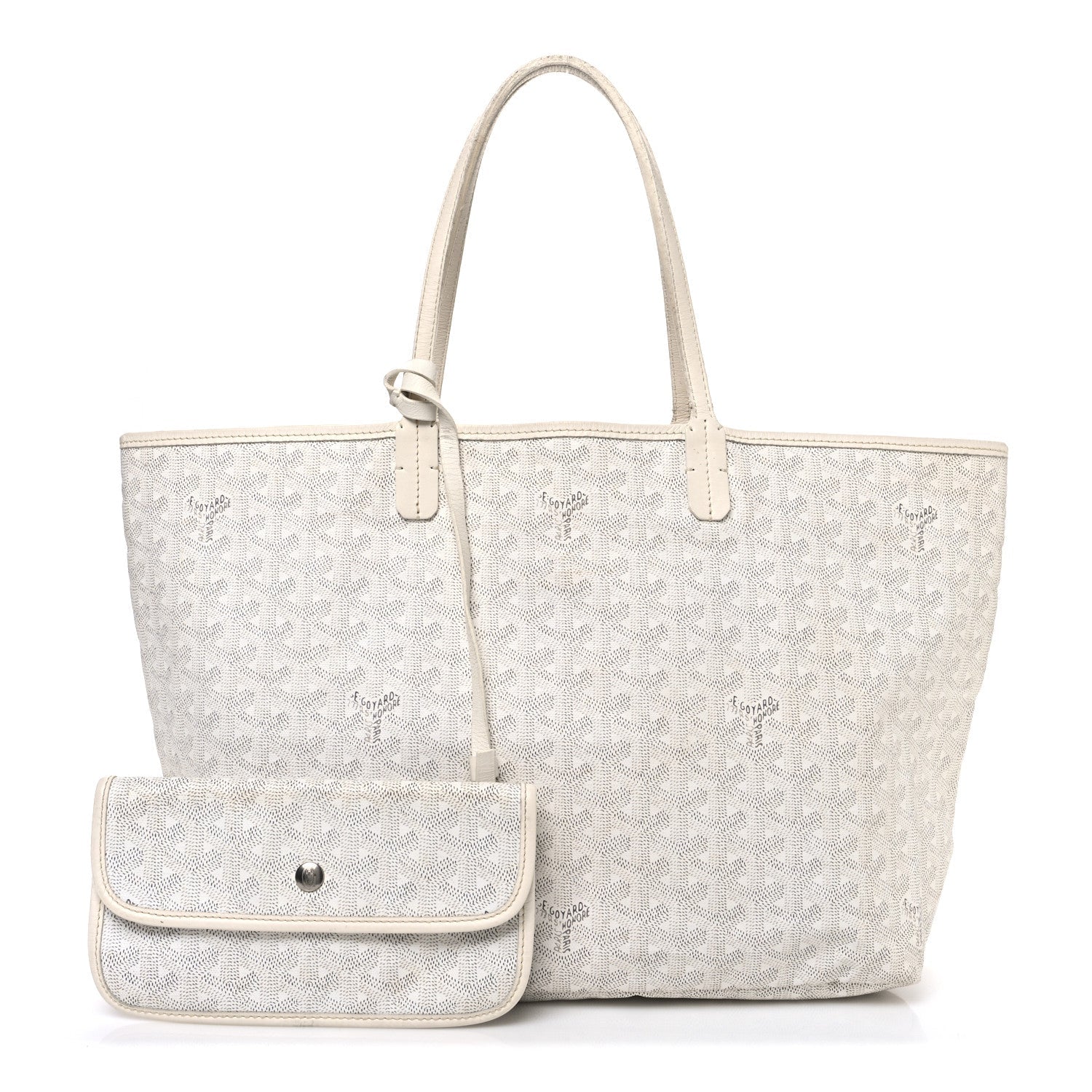 Goyardine Saint Louis PM White