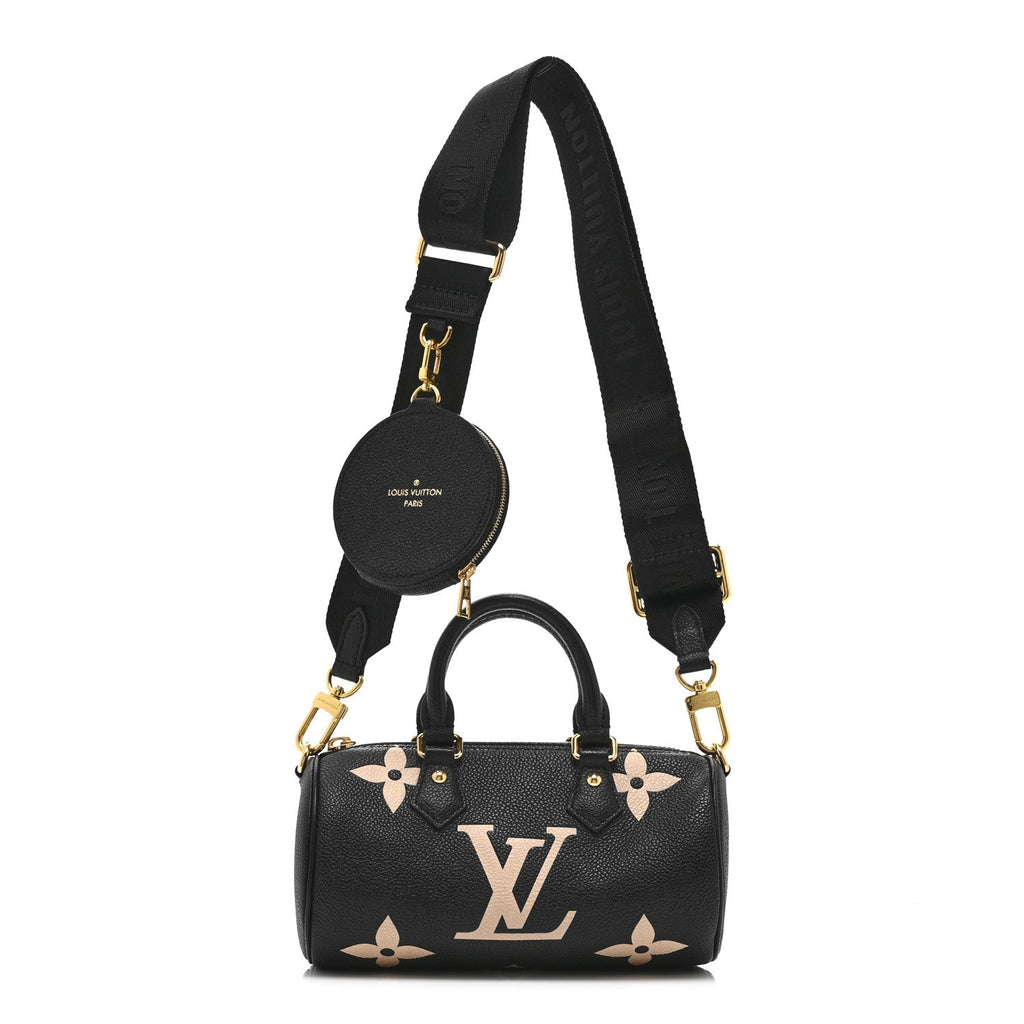 Empreinte Monogram Giant Papillon BB Black Beige