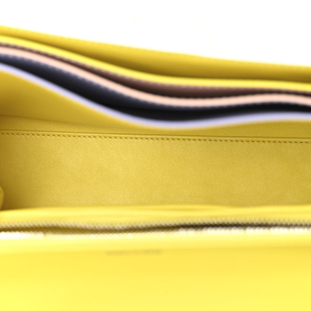 Boxed Calfskin MM Magic Brillant Satchel Ivory
