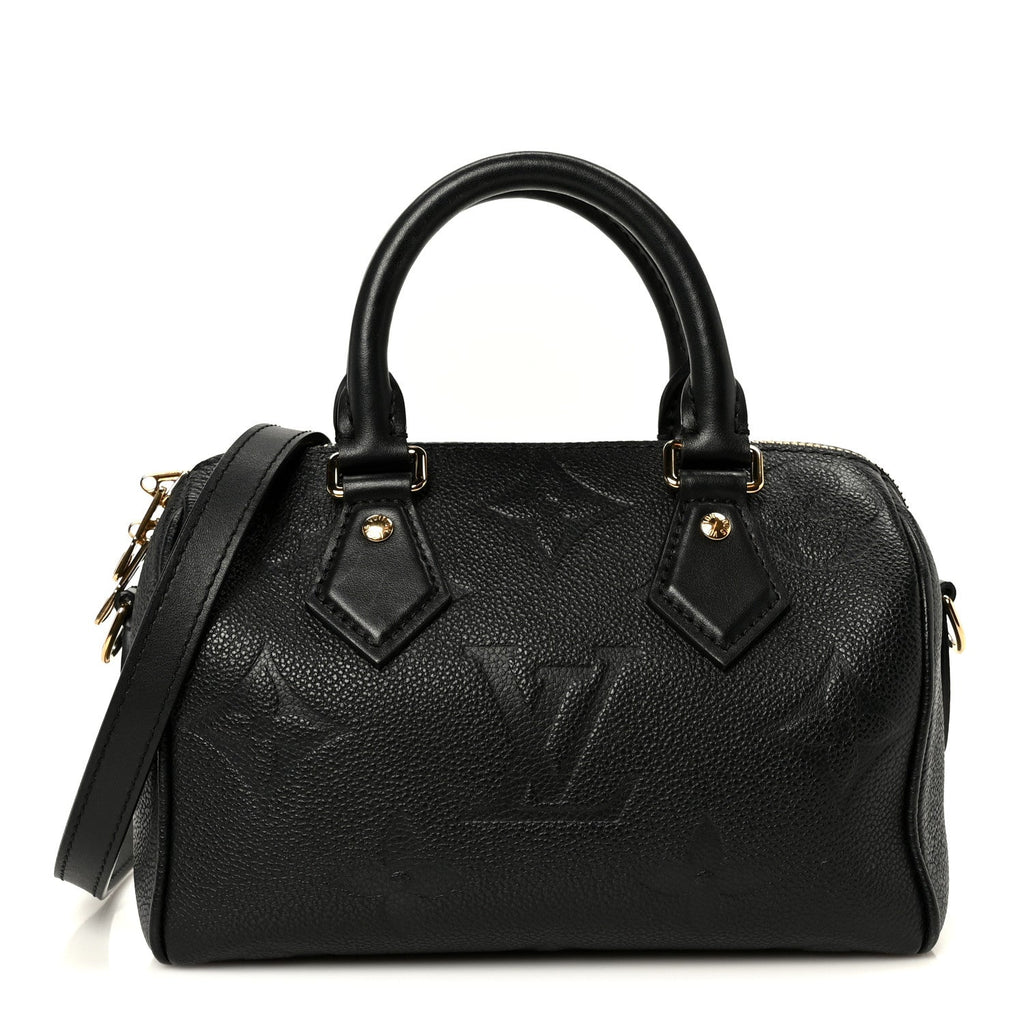 Empreinte Monogram Giant Speedy Bandouliere 20 Black