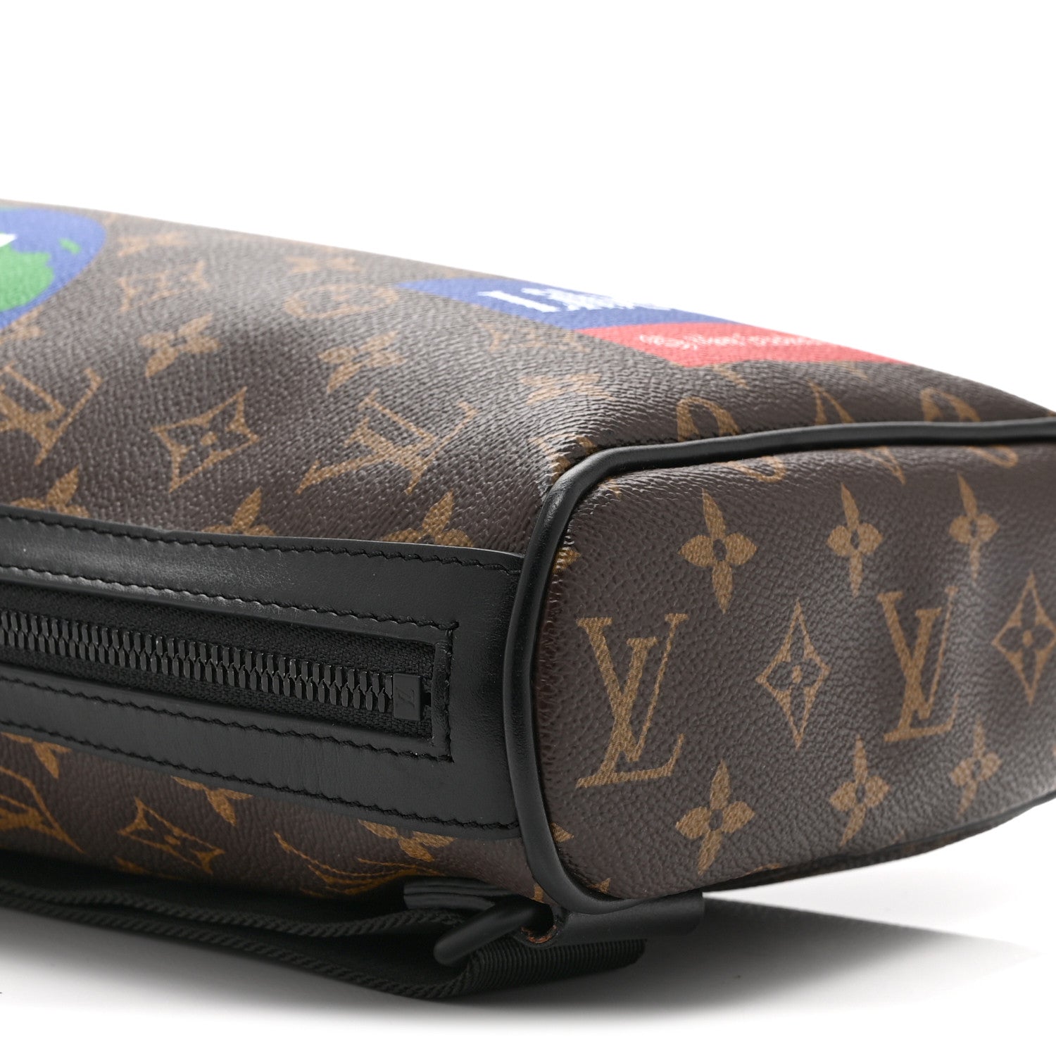 Monogram Chalk Sling Bag Marron