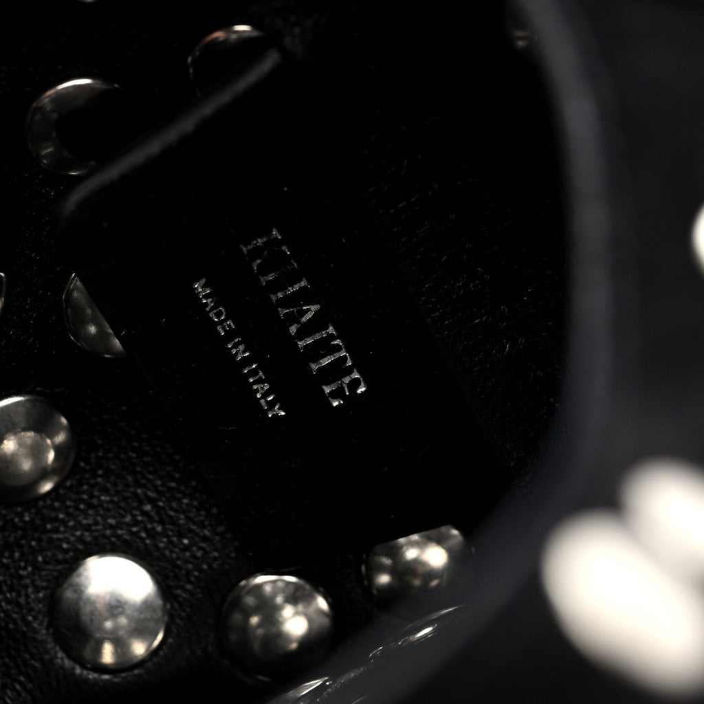 Suede Studded Small Livia Black