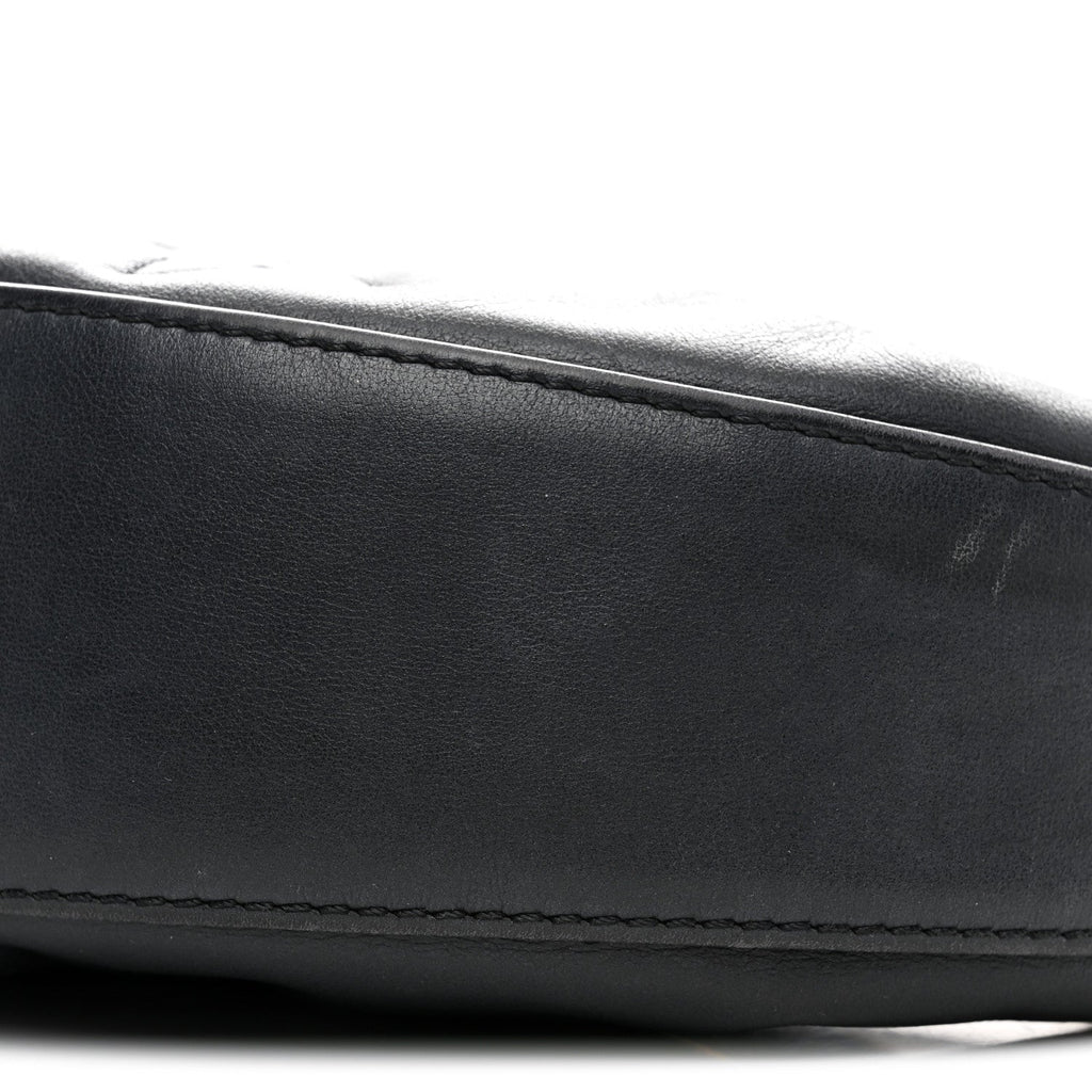 Calfskin Bubblegram Over The Moon Black