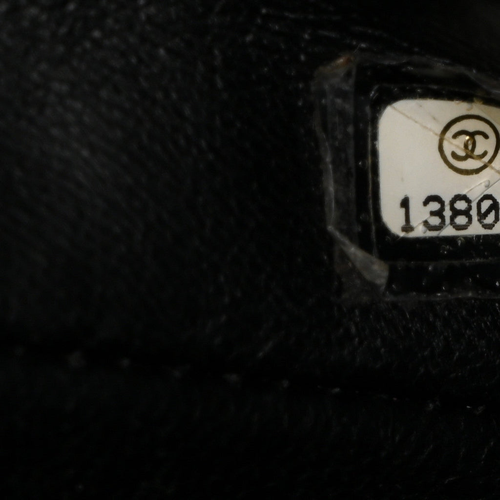 Caviar Maxi Single Flap Black