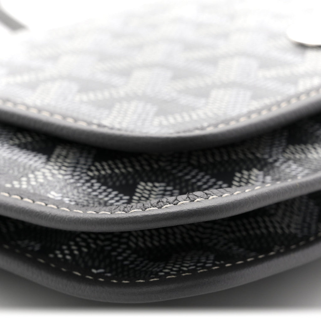 Goyardine Plumet Wallet Clutch Grey
