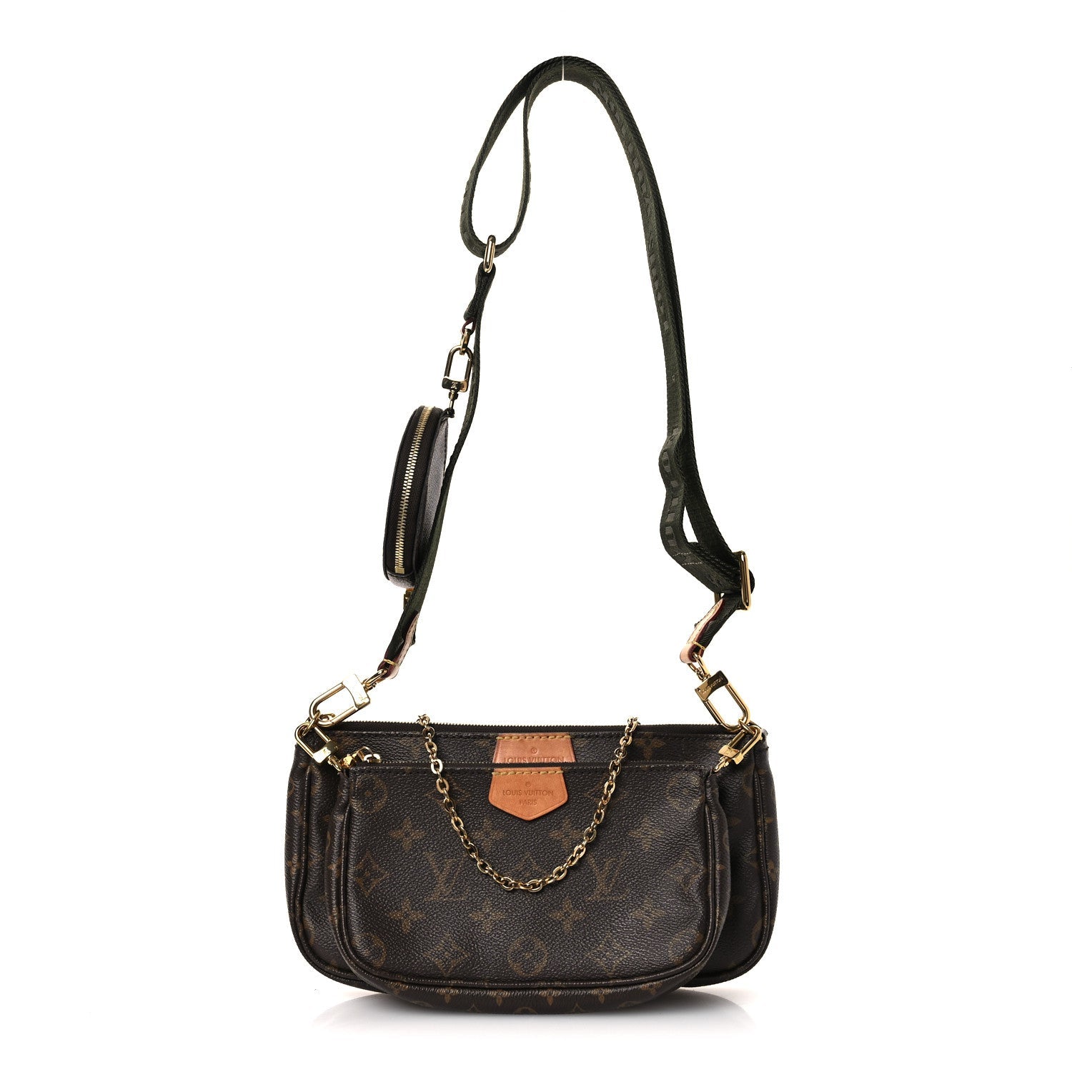 Monogram Multi Pochette Accessories Kaki
