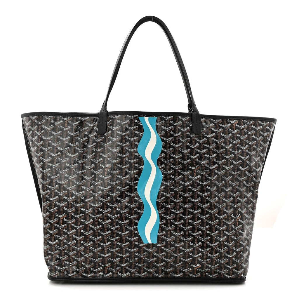 Goyardine Onde Millesime Reversible Anjou GM Black