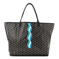 Goyardine Onde Millesime Reversible Anjou GM Black