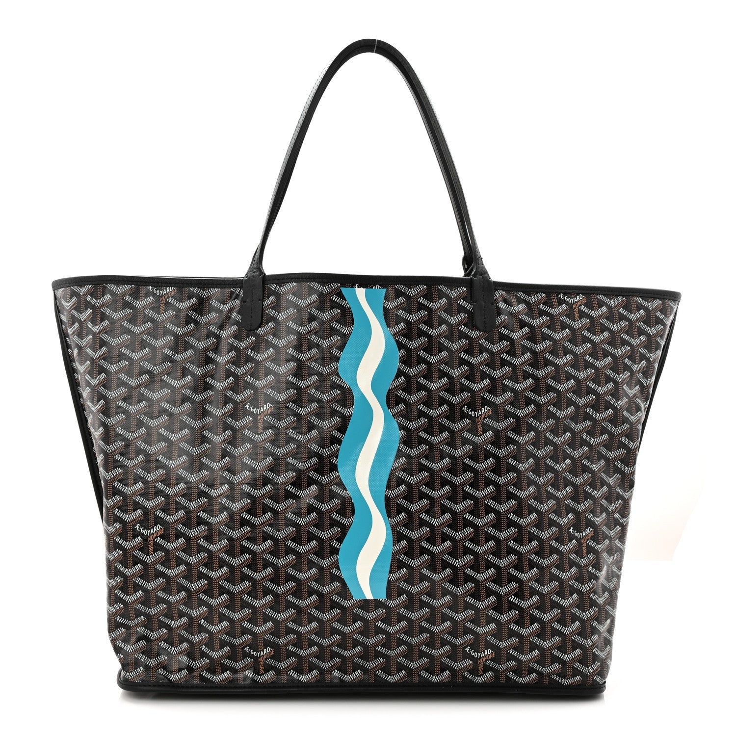 Goyardine Onde Millesime Reversible Anjou GM Black