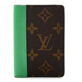 Monogram Macassar Pocket Organizer NM Borneo Green