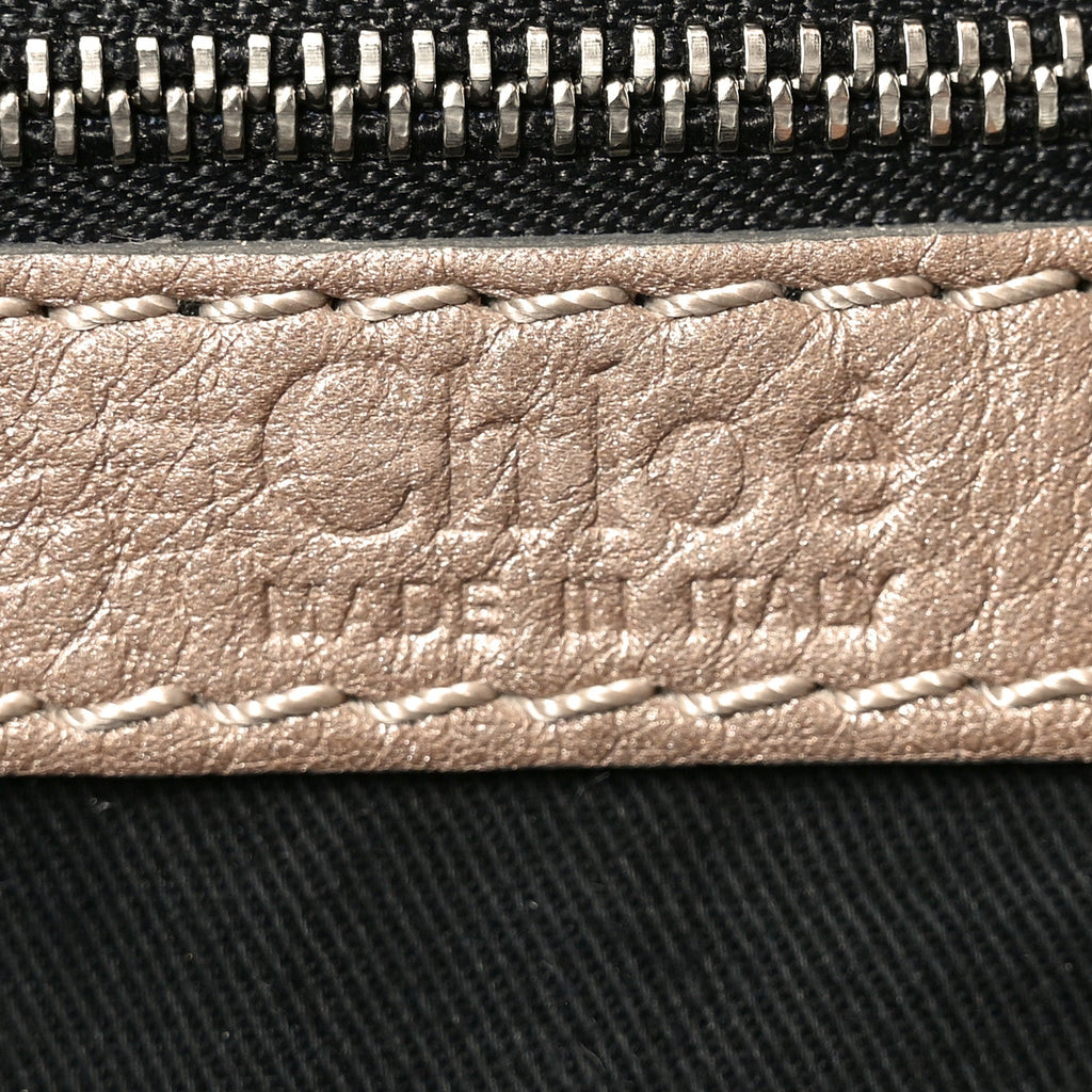 Calfskin Paddington Shoulder Bag Beige