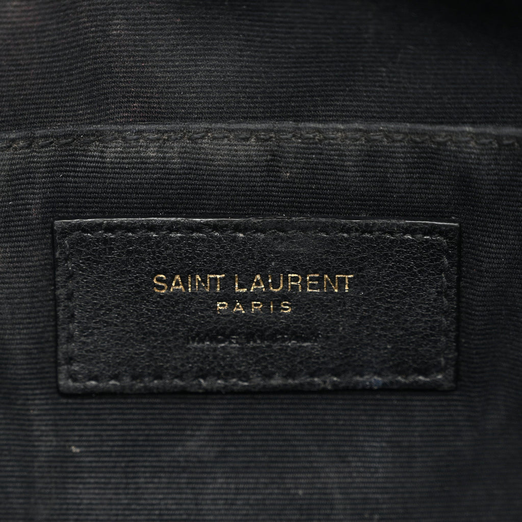 Calfskin Matelasse Monogram Lou Camera Bag Navy