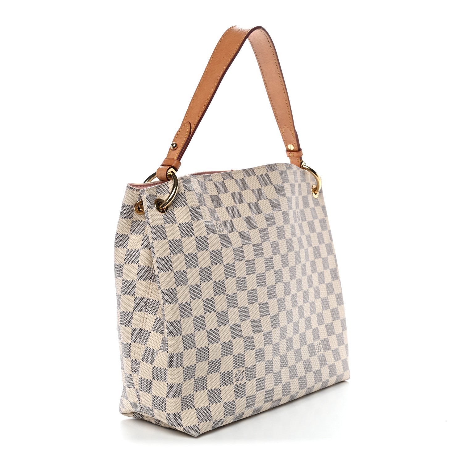 Damier Azur Graceful PM Rose Ballerine