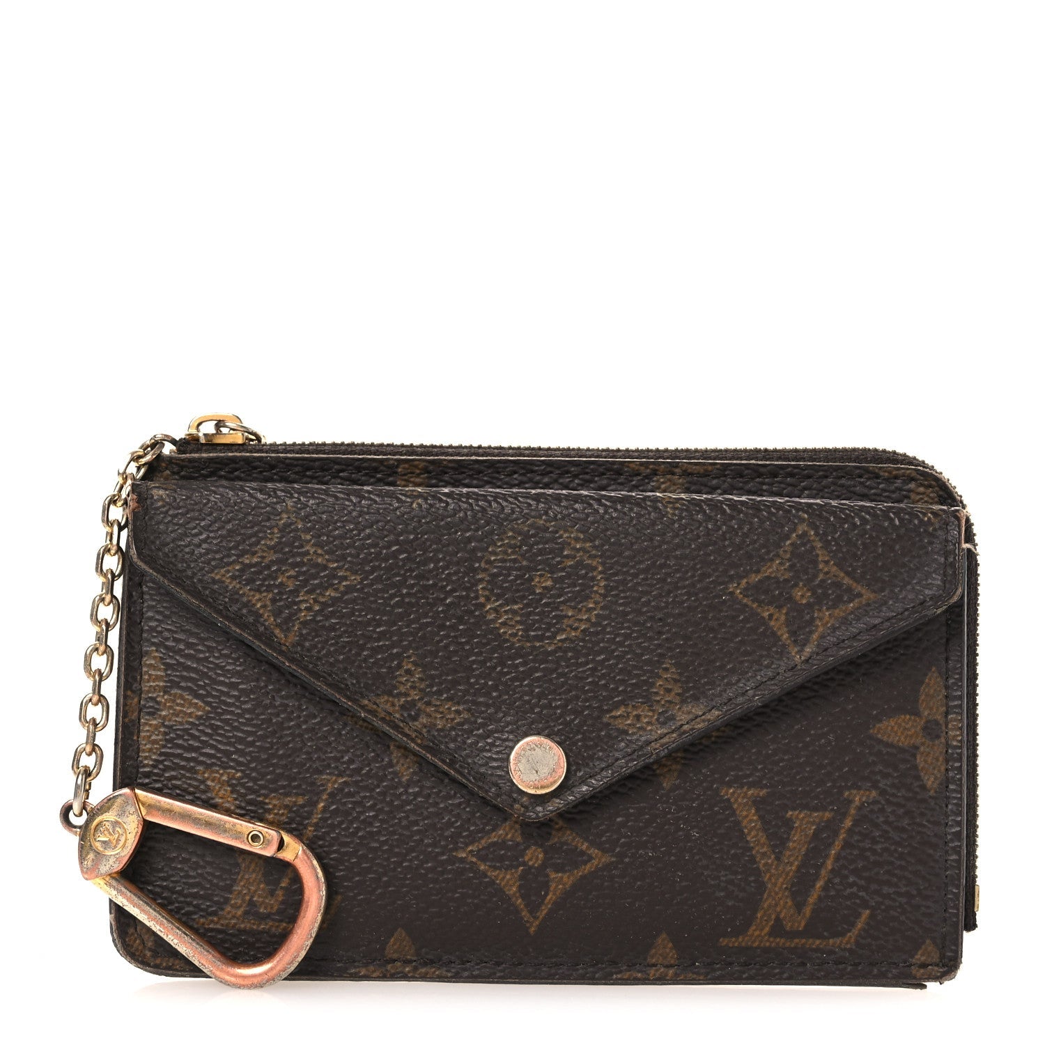 Monogram Recto Verso  Holder Black
