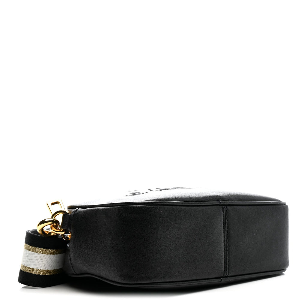 Calfskin The Flash Crossbody Black