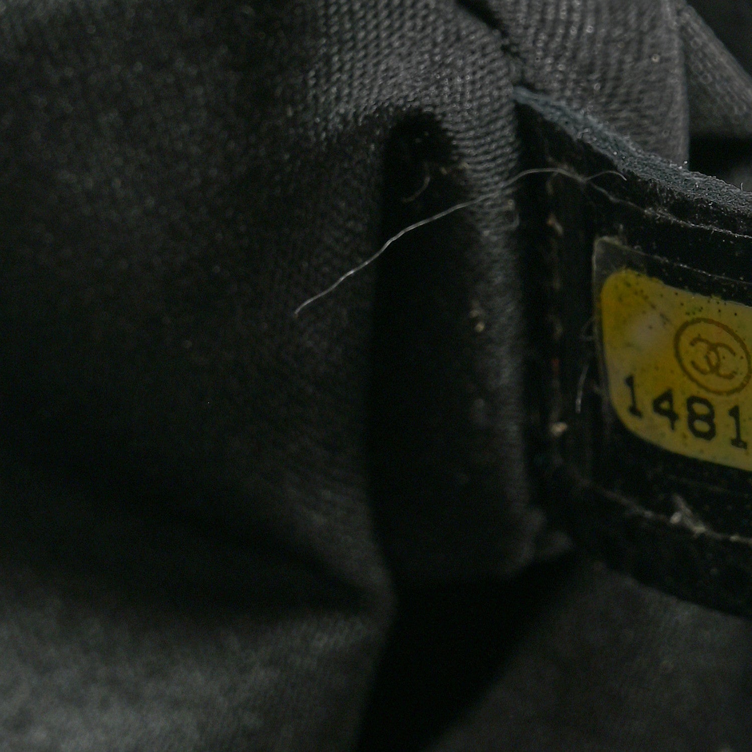 Glazed Calfskin On the Road Zip Tote Black