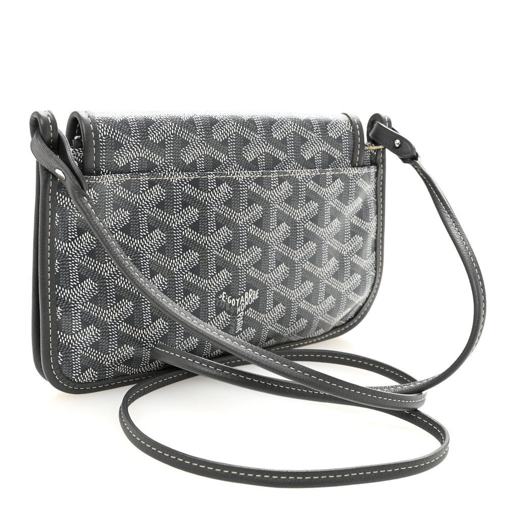 Goyardine Plumet Wallet Clutch Grey