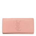 Chevre Belle De Jour Continental Wallet Pink
