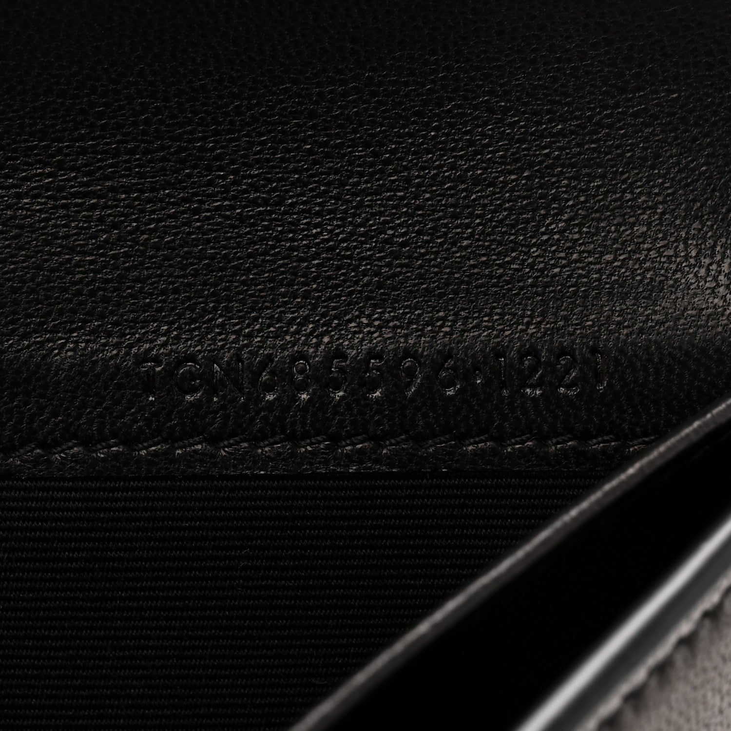 Lambskin Quilted Double Flap Chain Pouch Black