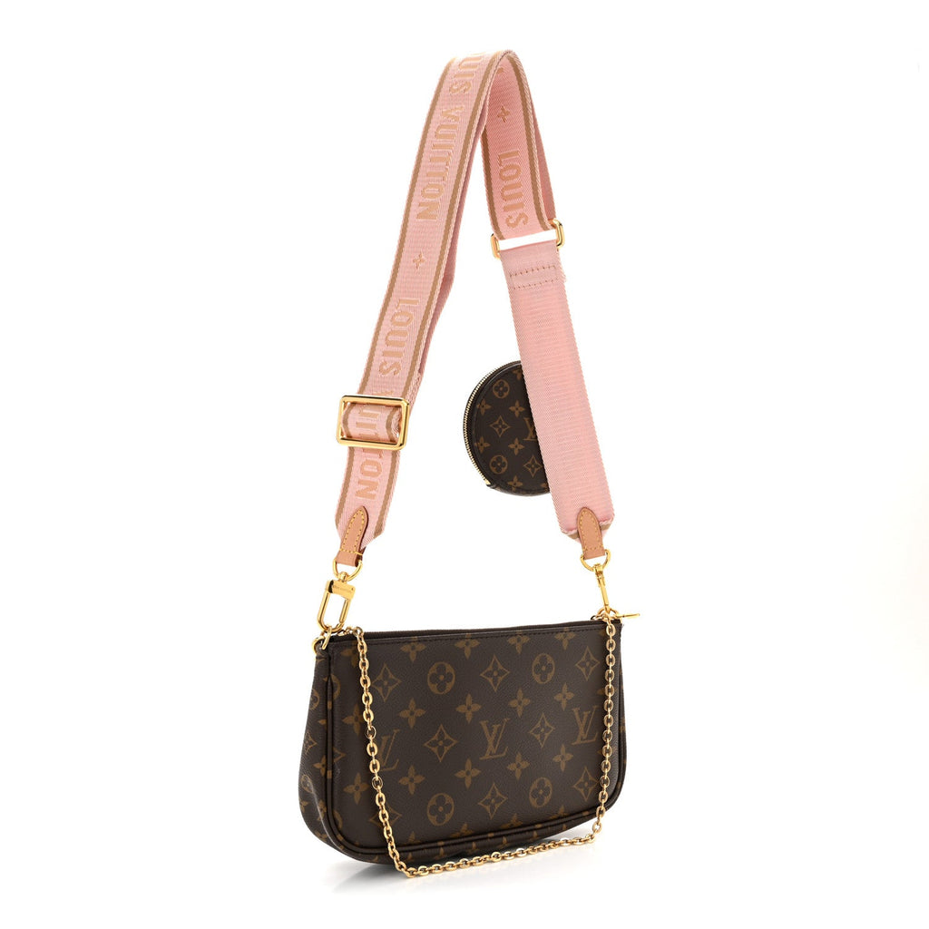 Monogram Multi Pochette Accessories Rose Clair