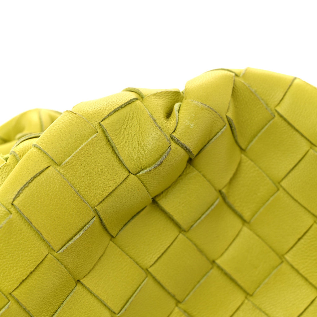 Nappa Intrecciato The Mini Pouch Kiwi