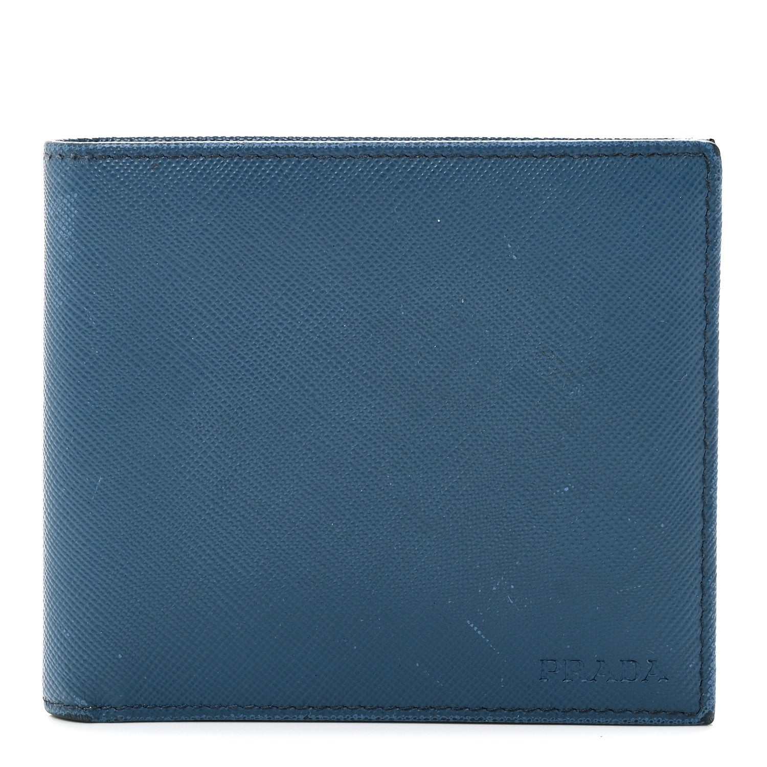 Saffiano Bi-Fold Wallet Cobalto